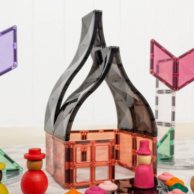 Set de construcție magnetică CONNETIX® Ramps & Intersections Pack 16 piese Set de construcție magnetică CONNETIX® Ramps & Intersections Pack 16 piese