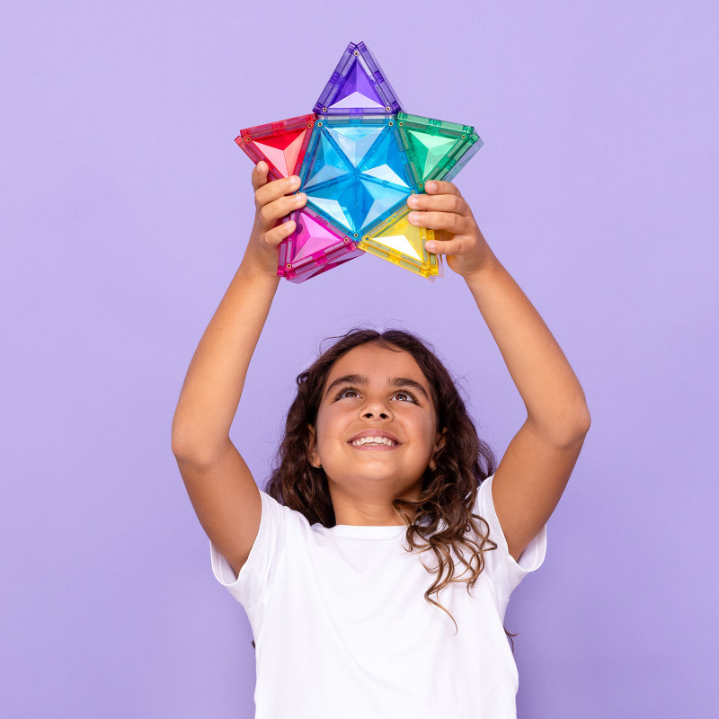 Set de construcție magnetică CONNETIX® Light Star Pack 28 piese Set de construcție magnetică CONNETIX® Light Star Pack 28 piese
