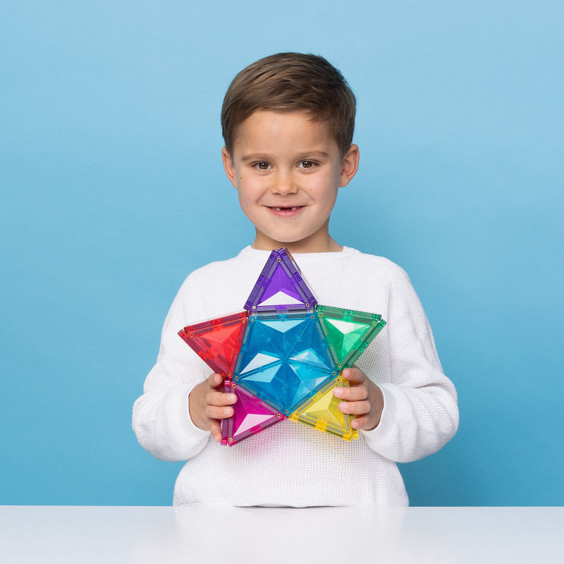 Set de construcție magnetică CONNETIX® Light Star Pack 28 piese Set de construcție magnetică CONNETIX® Light Star Pack 28 piese