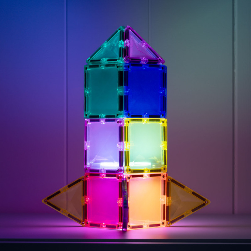 Set de construcție magnetică CONNETIX® Light Star Pack 28 piese Set de construcție magnetică CONNETIX® Light Star Pack 28 piese