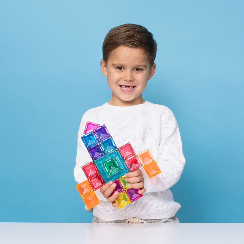 Set de construcție magnetică CONNETIX® Bright Portal Pack 48 piese Set de construcție magnetică CONNETIX® Bright Portal Pack 48 piese