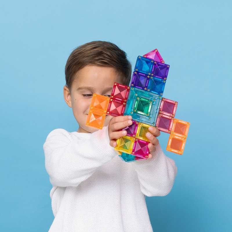 Set de construcție magnetică CONNETIX® Bright Portal Pack 48 piese Set de construcție magnetică CONNETIX® Bright Portal Pack 48 piese