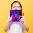 Set de construcție magnetică CONNETIX® Bright Portal Pack 48 piese Set de construcție magnetică CONNETIX® Bright Portal Pack 48 piese