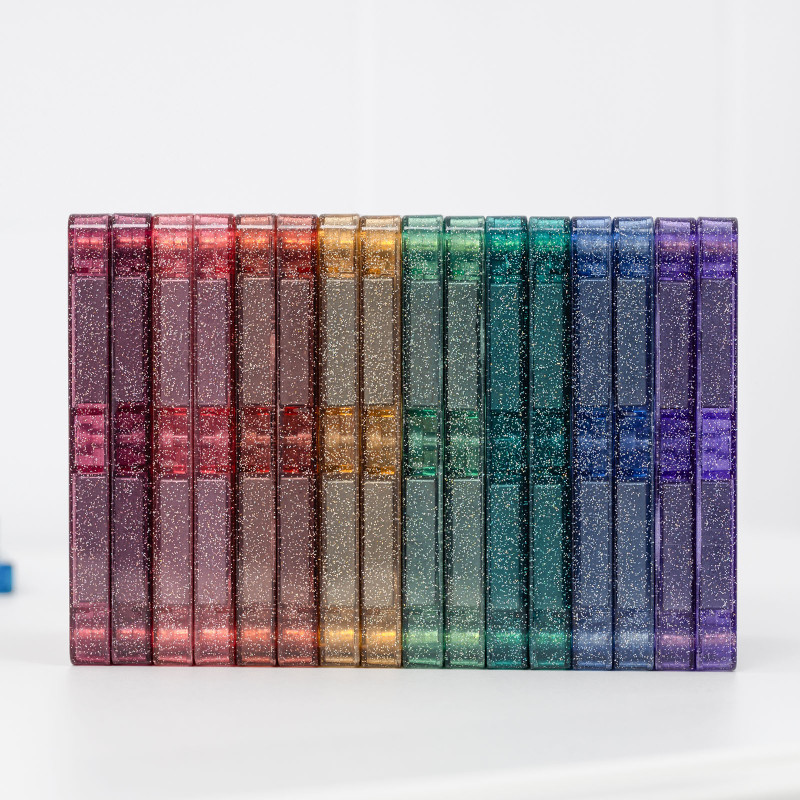 Set de construcție magnetică CONNETIX® Glitter Castle Pack 48 piese Set de construcție magnetică CONNETIX® Glitter Castle Pack 48 piese