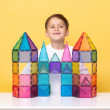 Set de construcție magnetică CONNETIX® Glitter Castle Pack 48 piese Set de construcție magnetică CONNETIX® Glitter Castle Pack 48 piese