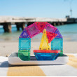 Set de construcție magnetică CONNETIX® Travel Mini Pack 32 piese