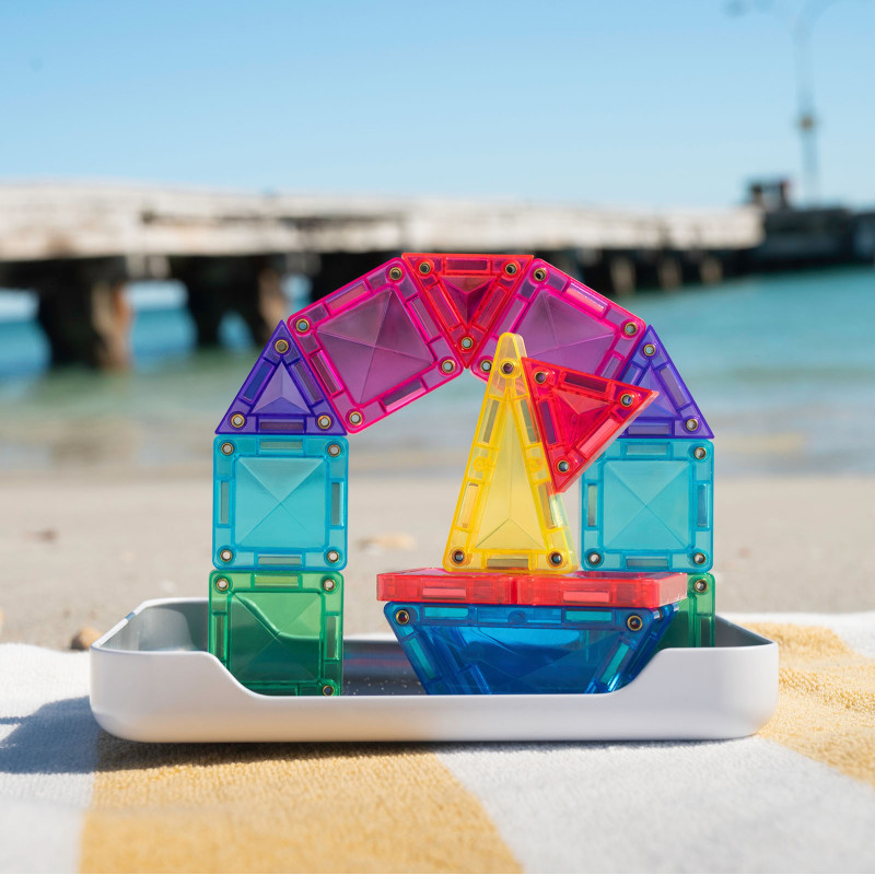 Set de construcție magnetică CONNETIX® Travel Mini Pack 32 piese