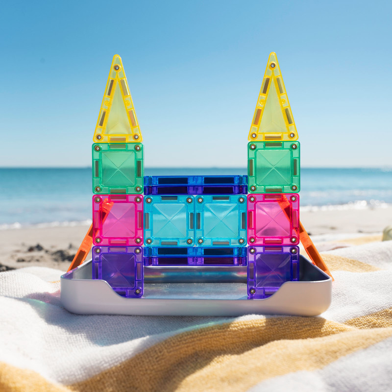 Set de construcție magnetică CONNETIX® Travel Mini Pack 32 piese