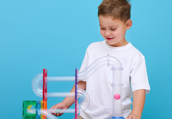 CONNETIX® Ball Run Launcher Pack – Mai multă distracție pentru pistele cu bile