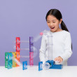 Set de construcție magnetică CONNETIX® Ball Run Launcher Pack 47 piese