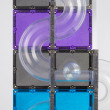 Set de construcție magnetică CONNETIX® Ball Run Galaxy Pack 61 piese