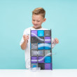 Set de construcție magnetică CONNETIX® Ball Run Galaxy Pack 61 piese