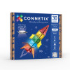 Set de construcție magnetică CONNETIX® Light Rocket Pack 30 piese