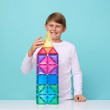 Set de construcție magnetică CONNETIX® Bright Mega Pack 202 piese