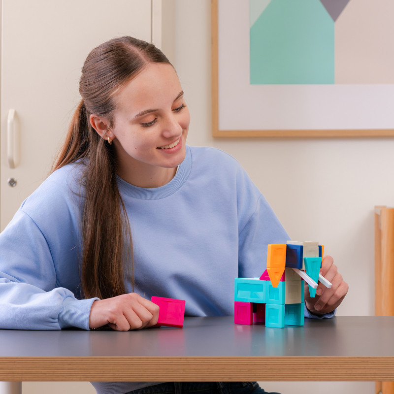 Set de construcție magnetică CONNETIX® PRO Animals Pack 30 piese