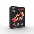 Set de construcție magnetică CONNETIX® PRO Creatures Pack 36 piese