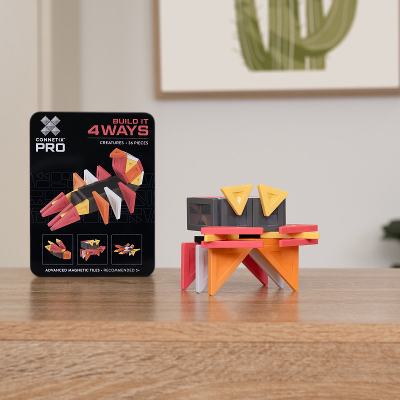 Set de construcție magnetică CONNETIX® PRO Creatures Pack 36 piese
