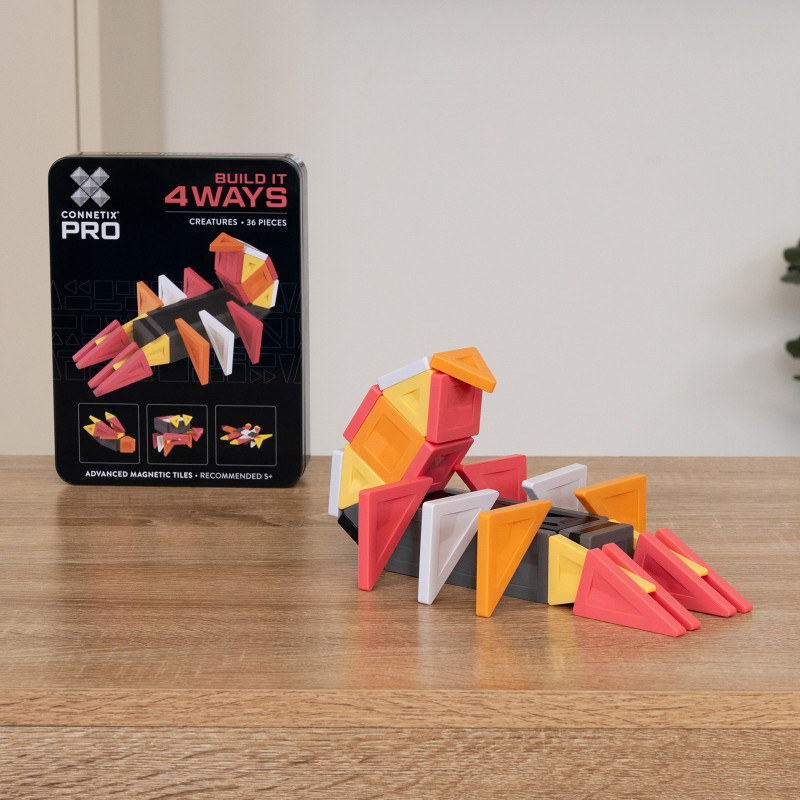Set de construcție magnetică CONNETIX® PRO Creatures Pack 36 piese