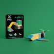 Set de construcție magnetică CONNETIX® PRO Vehicles Pack 30 piese