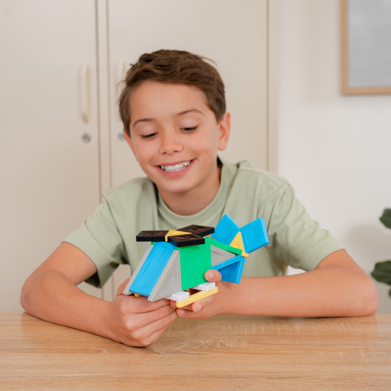 Set de construcție magnetică CONNETIX® PRO Vehicles Pack 30 piese
