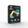 Set de construcție magnetică CONNETIX® PRO Vehicles Pack 30 piese