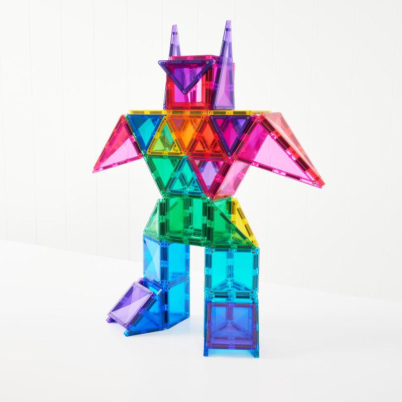 Set de construcție magnetică CONNETIX® Bright Creative Pack 104 piese
