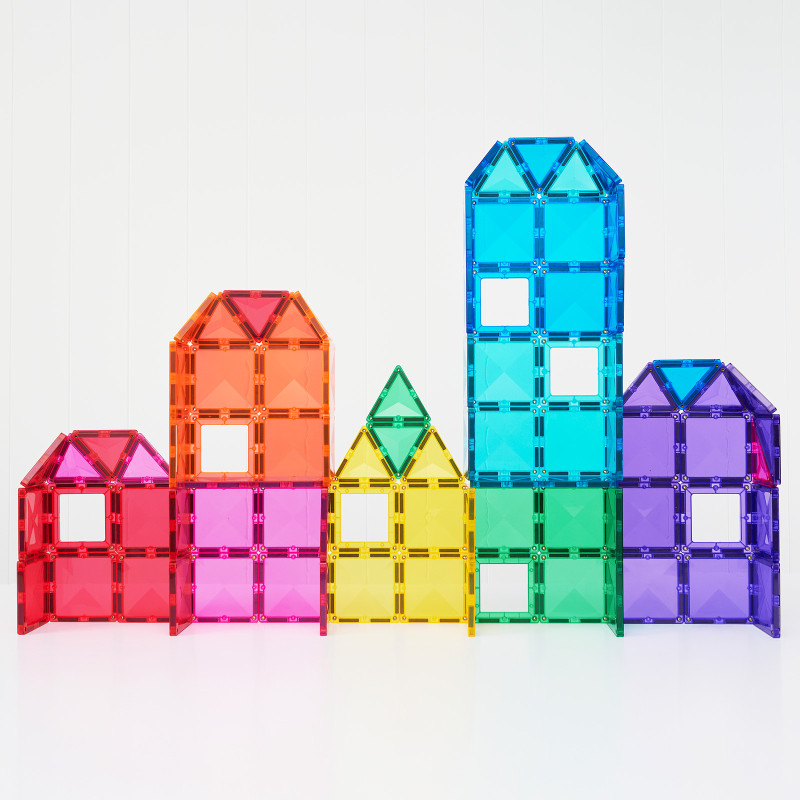 Set de construcție magnetică CONNETIX® Bright Creative Pack 104 piese