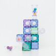 Set de construcție magnetică CONNETIX® Ball Run Pastel Pack 114 piese