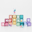 Set de construcție magnetică CONNETIX® Ball Run Pastel Pack 114 piese
