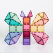 Set de construcție magnetică CONNETIX® Pastel Starter Pack 56 piese