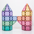 Set de construcție magnetică CONNETIX® Pastel Starter Pack 56 piese