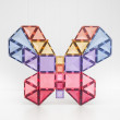 Set de construcție magnetică CONNETIX® Pastel Mega Pack 202 piese