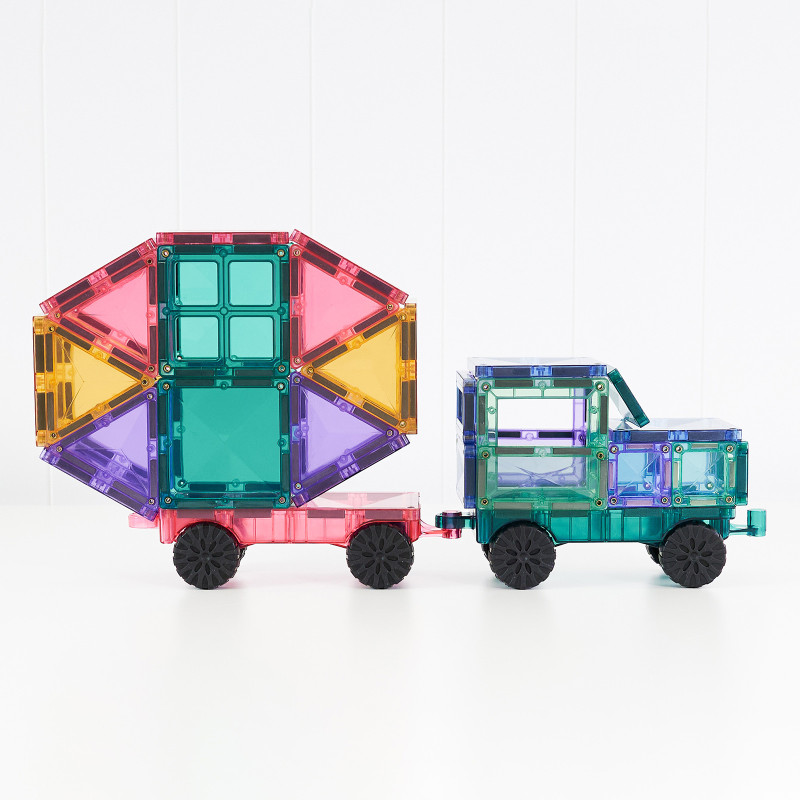 Set de construcție magnetică CONNETIX® Pastel Mega Pack 202 piese
