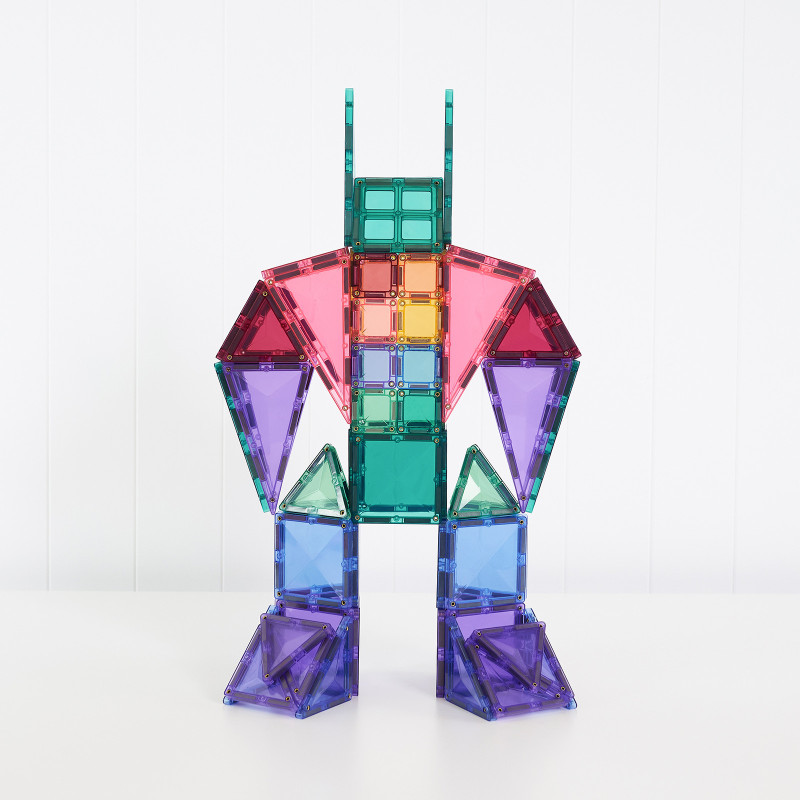 Set de construcție magnetică CONNETIX® Pastel Mega Pack 202 piese