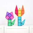 Set de construcție magnetică CONNETIX® Bright Starter Pack 56 piese