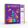 Set de construcție magnetică CONNETIX® Bright Starter Pack 56 piese