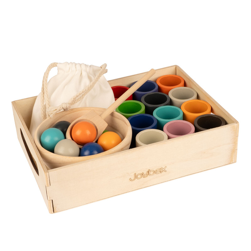 Bile și pahare Montessori Bile și pahare Montessori