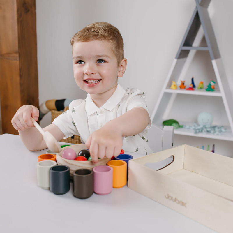Bile și pahare Montessori Bile și pahare Montessori
