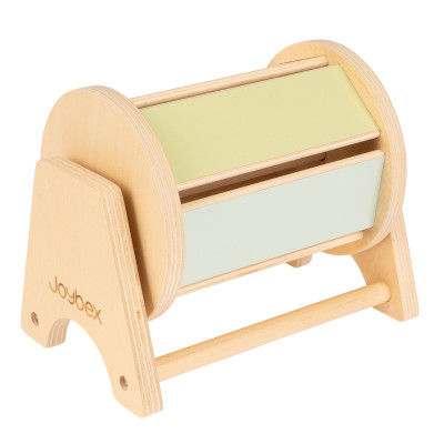 Tambur rotativ Montessori cu clopoțel Tambur rotativ Montessori cu clopoțel