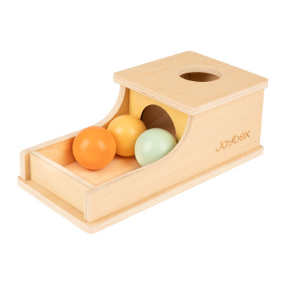 Cutie Montessori lungă cu bilă Cutie Montessori lungă cu bilă