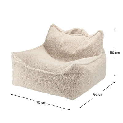 Fotoliu pentru copii sac de șezut Wigiwama® - Biscuit Beanbag Chair Fotoliu pentru copii sac de șezut Wigiwama® - Biscuit Beanbag Chair