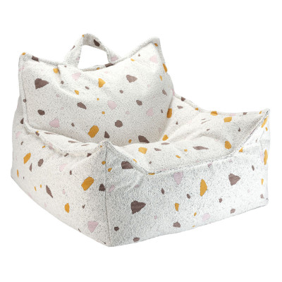 Fotoliu pentru copii sac de șezut Wigiwama® - Terrazzo Marble Beanbag Chair Fotoliu pentru copii sac de șezut Wigiwama® - Terrazzo Marble Beanbag Chair