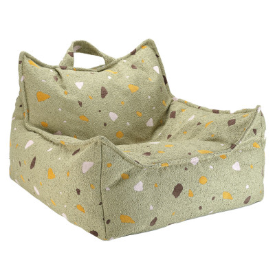 Fotoliu pentru copii sac de șezut Wigiwama® - Terrazzo Moss Beanbag Chair Fotoliu pentru copii sac de șezut Wigiwama® - Terrazzo Moss Beanbag Chair