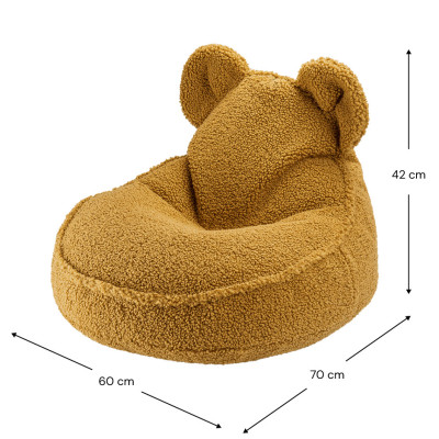 Fotoliu pentru copii sac de șezut Wigiwama® - Maple Bear Beanbag