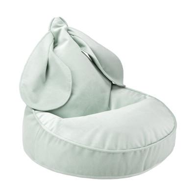Fotoliu pentru copii sac de șezut Wigiwama® - Misty Green Bunny Beanbag
