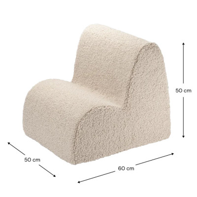 Fotoliu pentru copii Wigiwama® - Biscuit Cloud Fotoliu pentru copii Wigiwama® - Biscuit Cloud