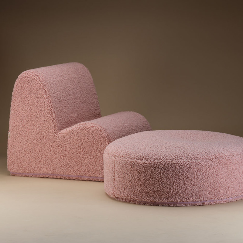 Fotoliu pentru copii Wigiwama® - Guava Pink Cloud Fotoliu pentru copii Wigiwama® - Guava Pink Cloud