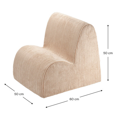 Fotoliu pentru copii Wigiwama® - Brown Sugar Cloud Fotoliu pentru copii Wigiwama® - Brown Sugar Cloud