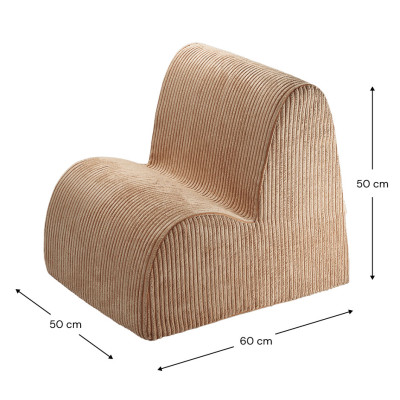 Fotoliu pentru copii Wigiwama® - Toffee Cloud Fotoliu pentru copii Wigiwama® - Toffee Cloud