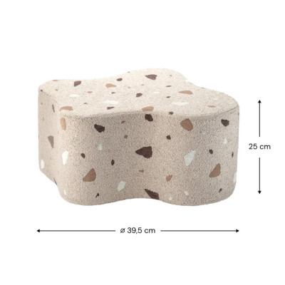 Puf Wigiwama® - Terrazzo Sand Cloud Puf Wigiwama® - Terrazzo Sand Cloud